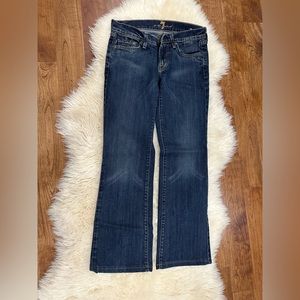 7 for all man kind blue jeans
